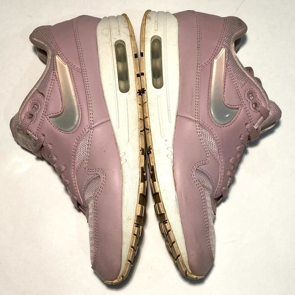 Nike Air Max 1 Jelly Puff AT5248-500 Pink Plum Chalk Sneakers Women’s Size 8.5 - Picture 11 of 12